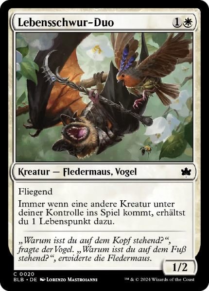Sammelkarten MTG BLB Lebensschwur-Duo #20