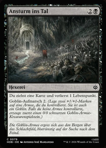 Sammelkarten MTG Ansturm ins Tal HOB #79 (DEU)