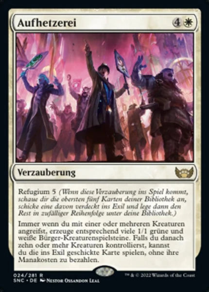Sammelkarten MTG Aufhetzerei SNC #24 (DEU)