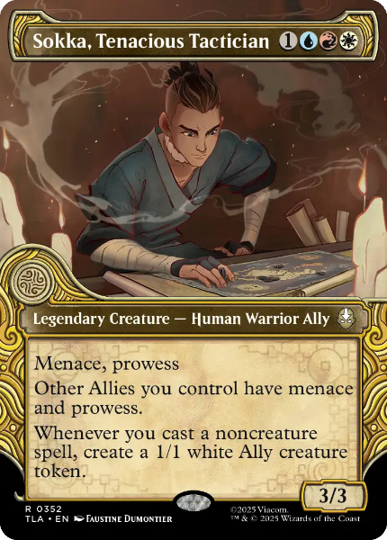 Sokka, Tenacious Tactician TLA #352 Foil (ENG)