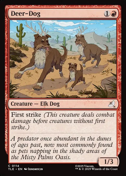 Sammelkarten MTG Deer-Dog TLE #114 (ENG)