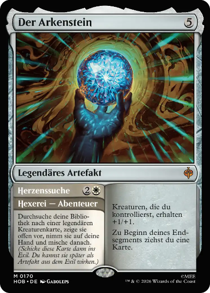 Sammelkarten MTG Der Arkenstein HOB #170 (DEU)