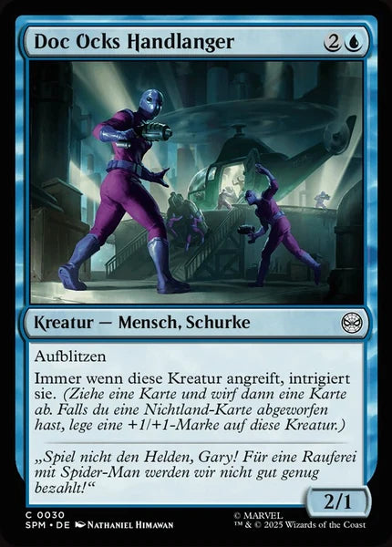 Sammelkarten MTG Doc Ocks Handlanger SPM #30 (DEU)