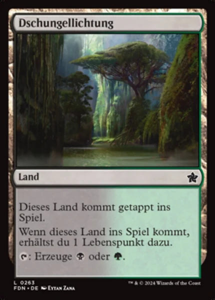 Sammelkarten MTG Dschungellichtung FDN #263 (DEU)
