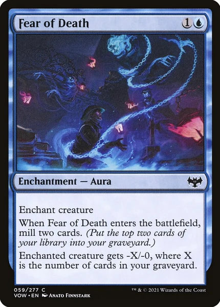 Sammelkarten MTG Fear of Death VOW #59 (ENG)