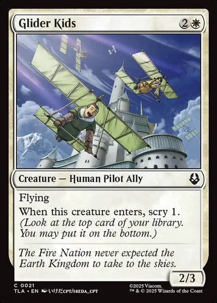 Sammelkarten MTG Glider Kids TLA #21 (ENG)