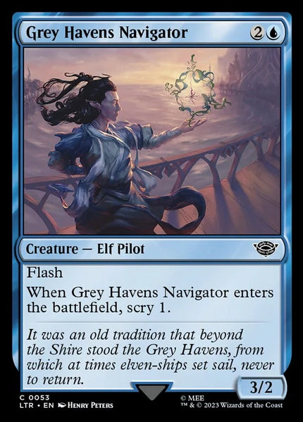 Sammelkarten MTG Grey Havens Navigator LTR #53 (ENG)