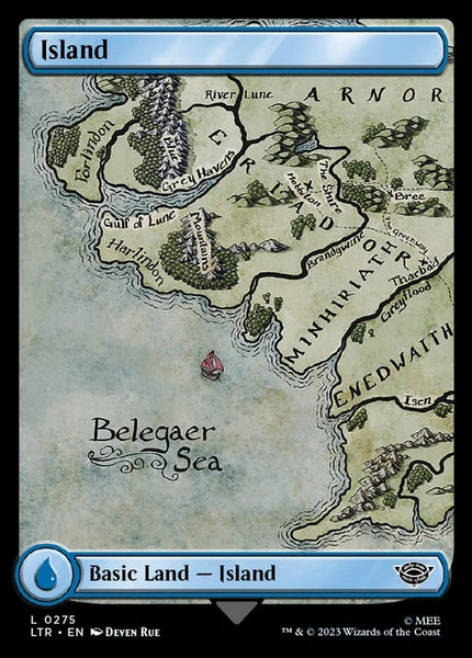 Sammelkarten MTG Island LTR #275 (ENG)