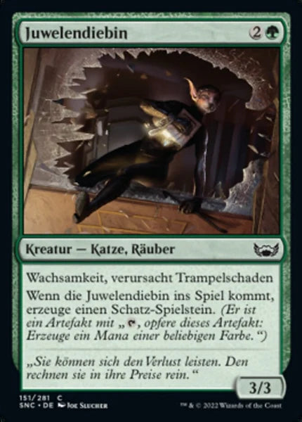 Sammelkarten MTG Juwelendiebin SNC #151 (DEU)