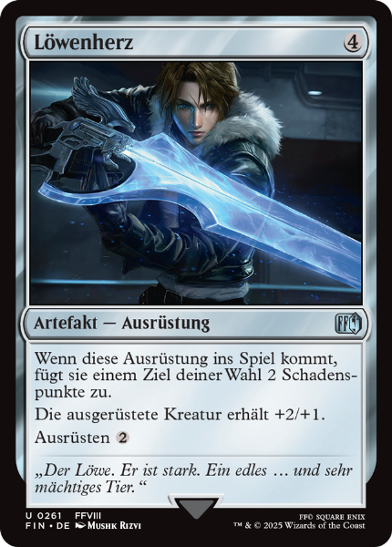 Sammelkarten Final Fantasy Löwenherz #261