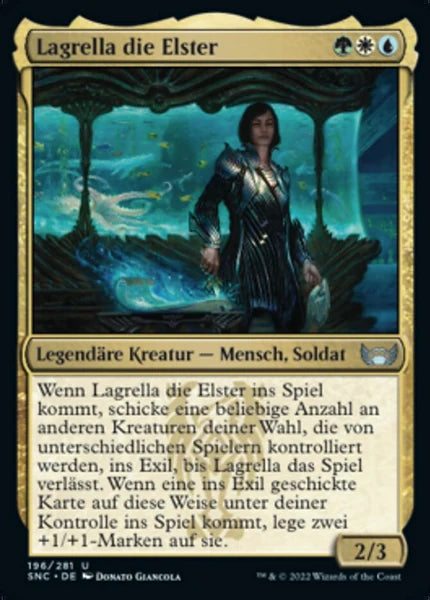 Sammelkarten MTG Lagrella die Elster SNC #196 (DEU)