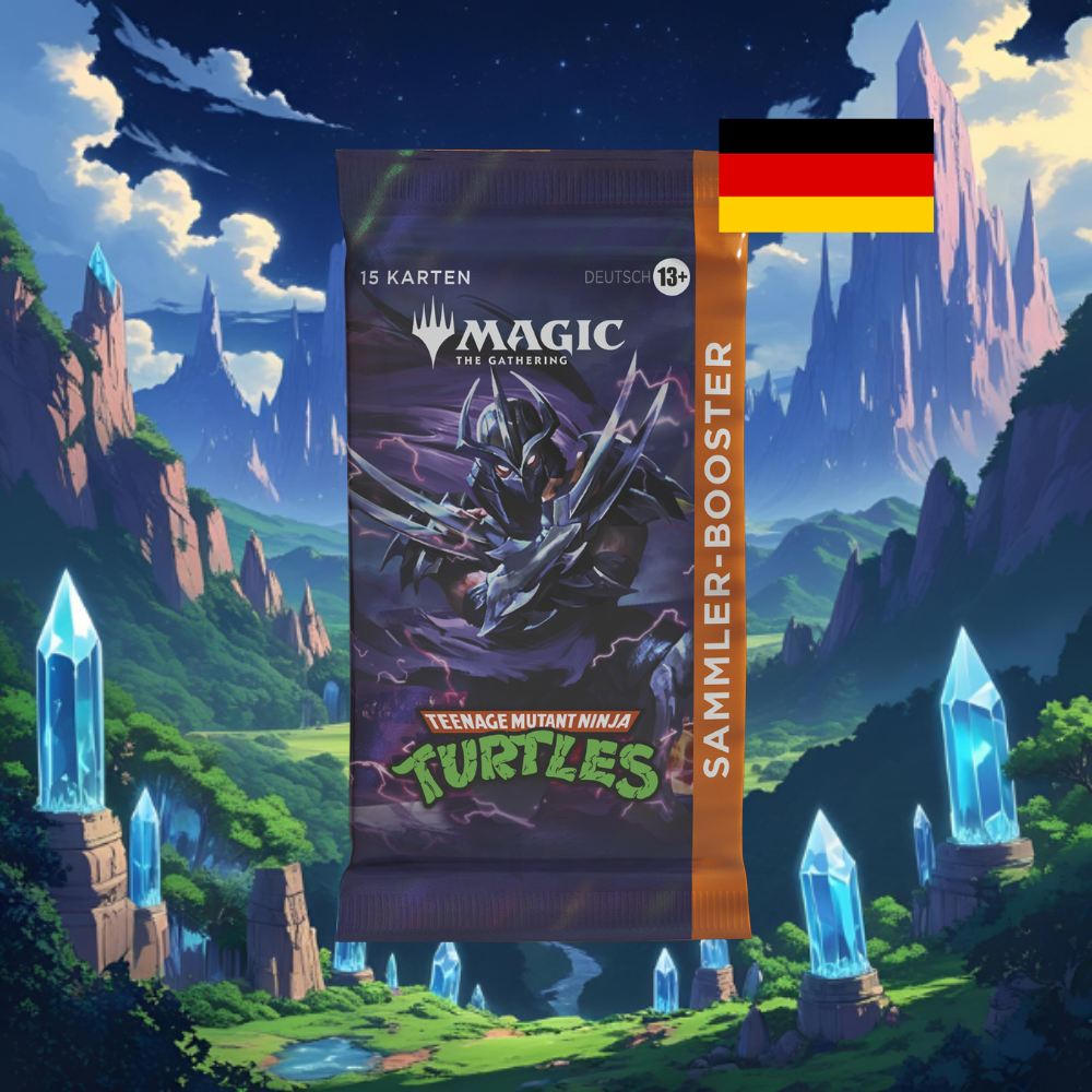 MTG Turtles Sammler Booster Deutsch