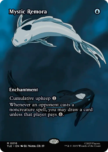 Sammelkarten MTG Mystic Remora TLE #16 FOIL (ENG)