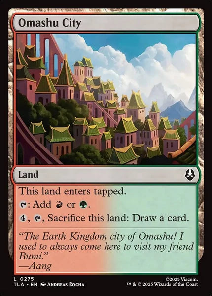Sammelkarten MTG Omashu City TLA #275 (ENG)