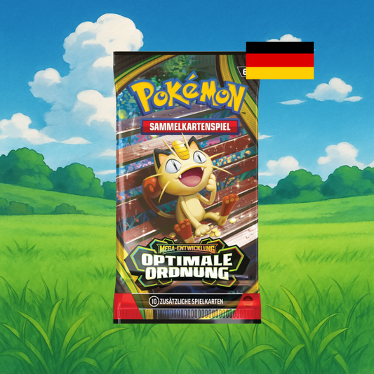 Pokemon Mega Entwicklung Optimale Ordnung Booster Deutsch Mauzi