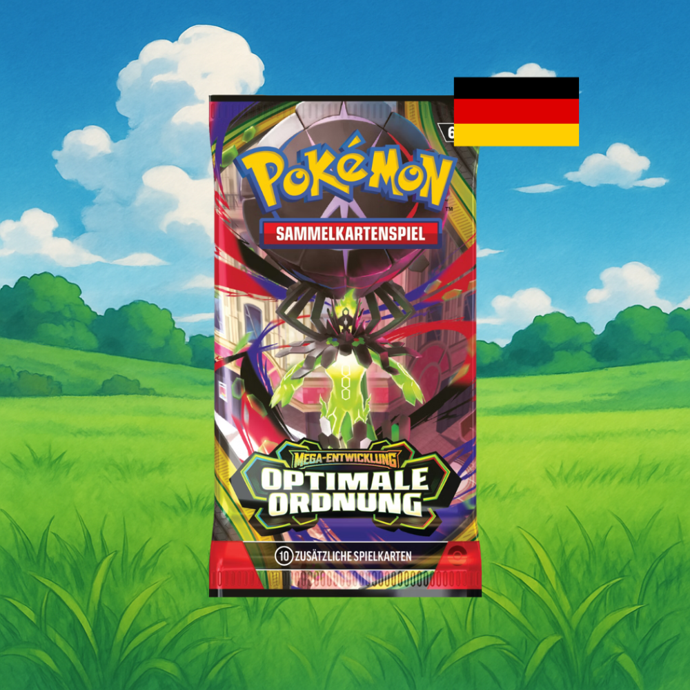 Pokemon Mega Entwicklung Optimale Ordnung Booster Deutsch Zygarde