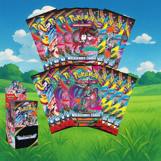 Mega-Entwicklung: Wachsendes Chaos 18er Display (deutsch)