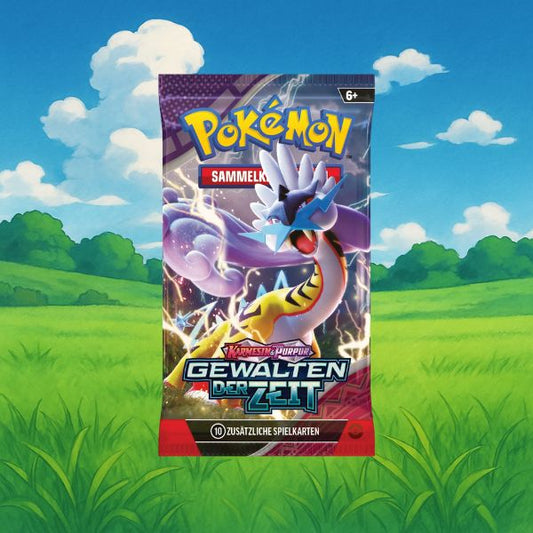 Pokemon Karmesin & Purpur Gewalten der Zeit Booster