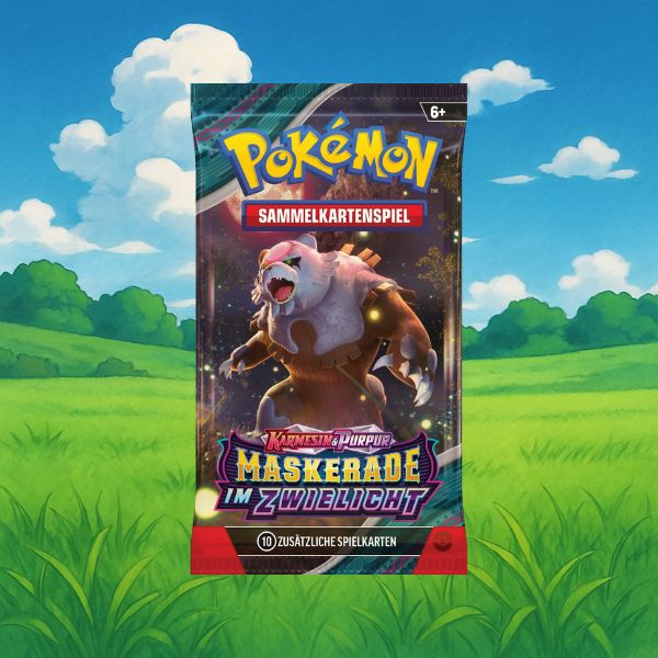Pokemon Karmesin & Purpur Maskerade im Zwielicht Booster