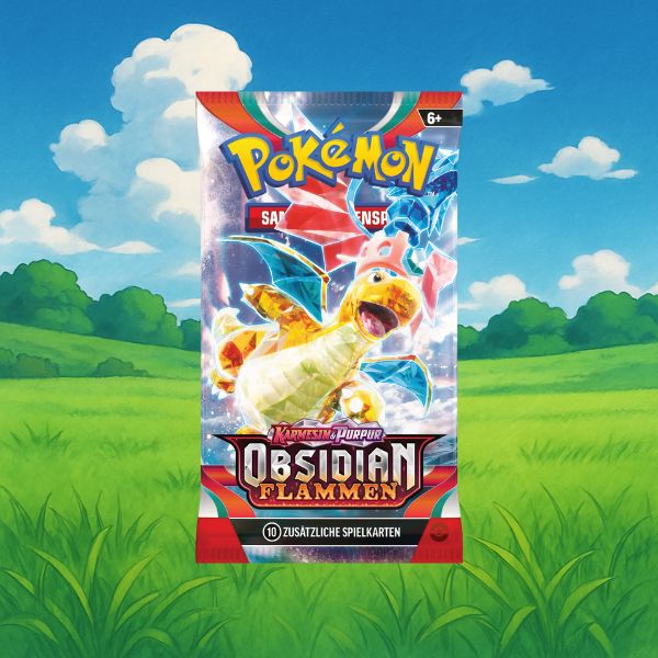 Pokemon Karmesin & Purpur Obsidianflammen Booster