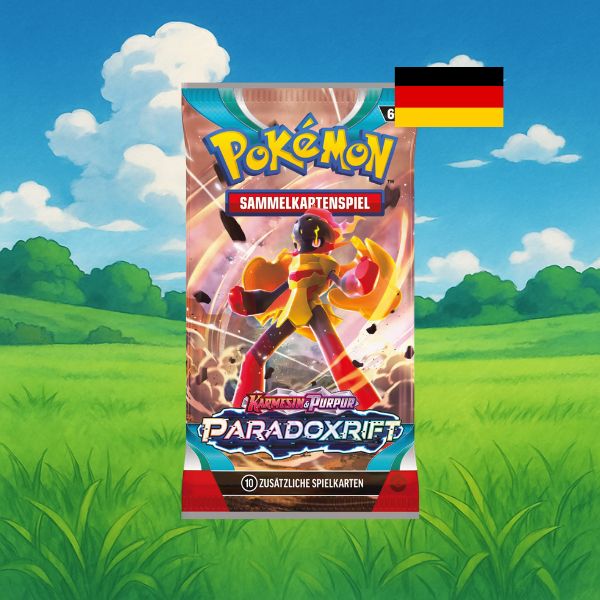 Pokemon Karmesin & Purpur Paradoxrift Booster Deutsch