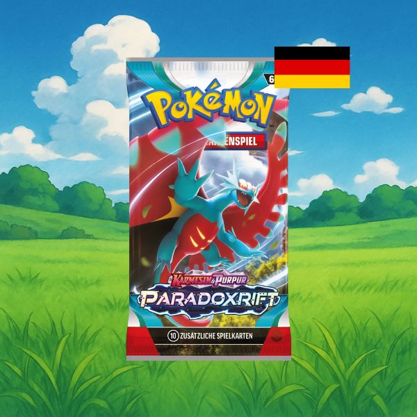 Pokemon Karmesin & Purpur Paradoxrift Booster Deutsch
