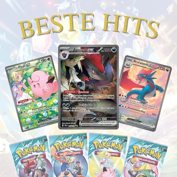 Pokemon Karmesin & Purpur Reisegefährten Beste Hits