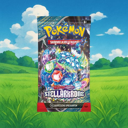 Pokemon Karmesin & Purpur Stellarkrone Booster