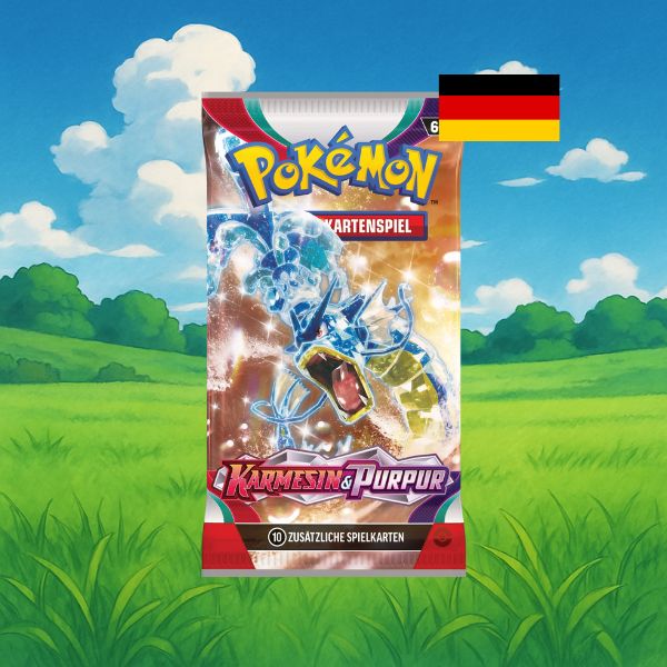 Pokemon Karmesin und Purpur Booster deutsch 2