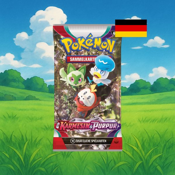 Pokemon Karmesin und Purpur Booster deutsch