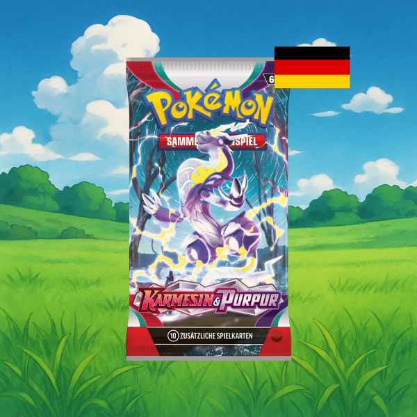 Pokemon Karmesin und Purpur Booster deutsch