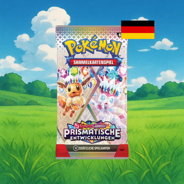 Pokemon Prismatische Entwicklungen Booster Deutsch