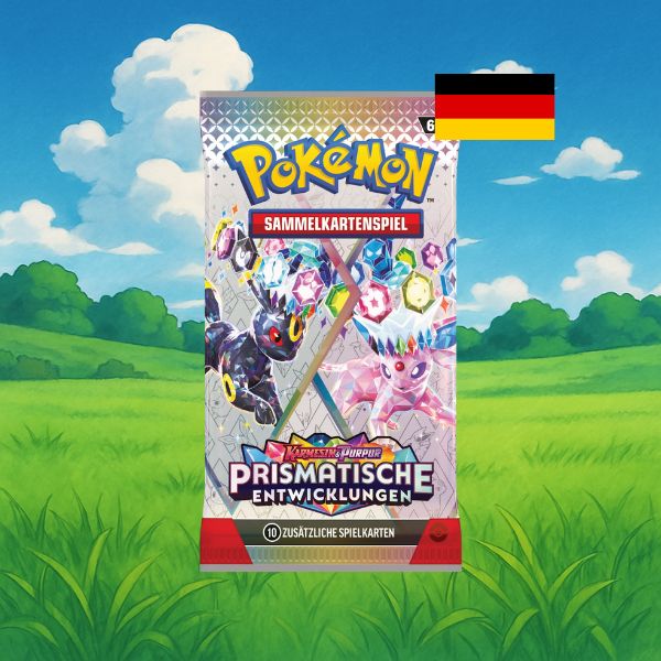 Pokemon Prismatische Entwicklungen Booster Deutsch