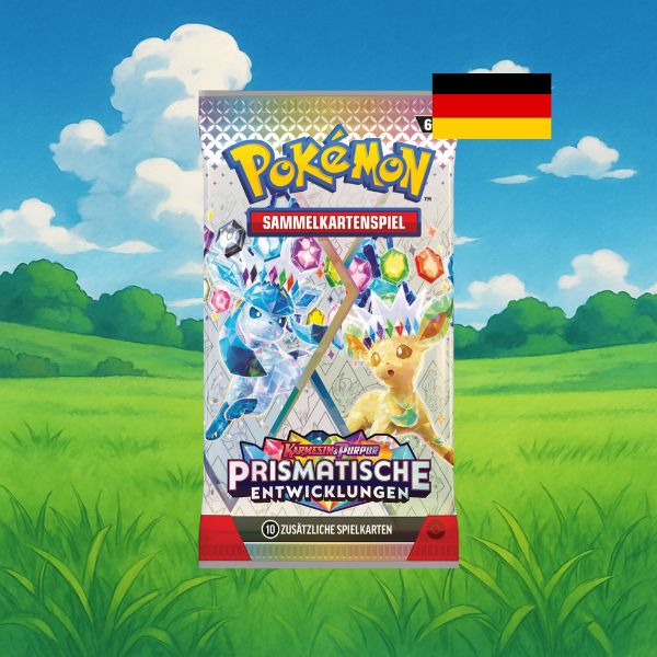 Pokemon Prismatische Entwicklungen Booster Deutsch