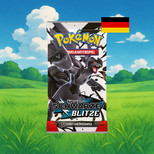 Pokemon Schwarze Blitze Booster deutsch