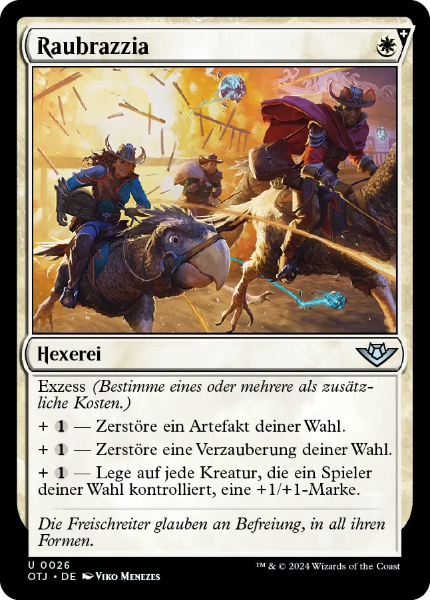 Sammelkarten Outlaws of Thunder #26 Foil