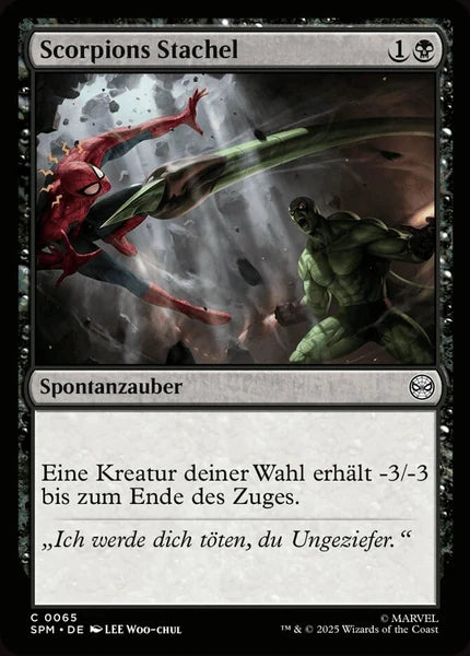 Sammelkarten MTG Scorpions Stachel SPM #65 (DEU)