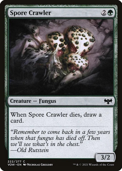 Sammelkarten MTG Spore Crawler VOW #222 (ENG)