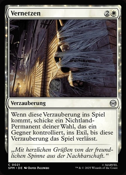 Sammelkarten MTG Vernetzen SPM #21 (DEU)