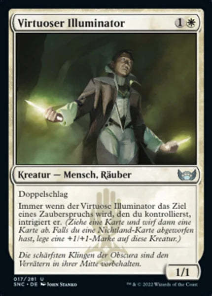 Sammelkarten MTG Virtuoser Illuminator SNC #17 (DEU)