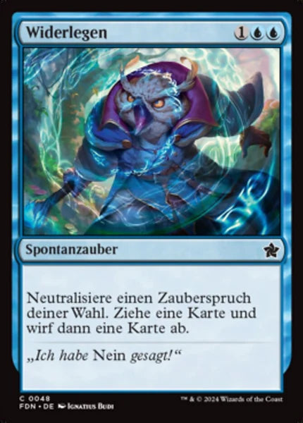 Sammelkarten MTG Widerlegen FDN #48 (DEU)
