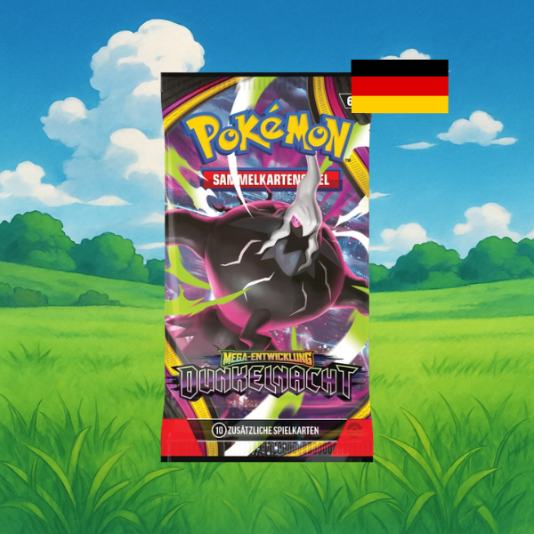 Pokemon Mega Entwicklung Dunkelnacht Mega Darkrai Booster deutsch