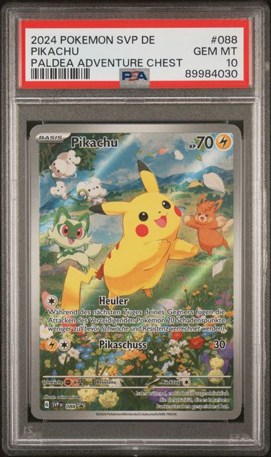 Sammelkarten Pokemon Pikachu SVP 088  DE