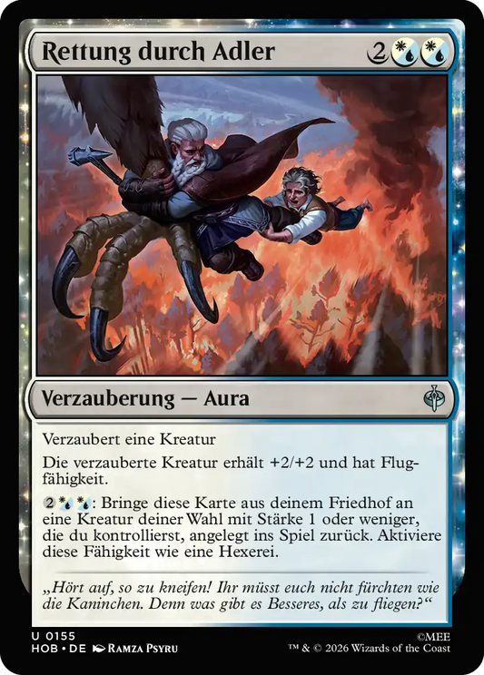 Rettung durch Adler HOB #155 Foil (DEU)