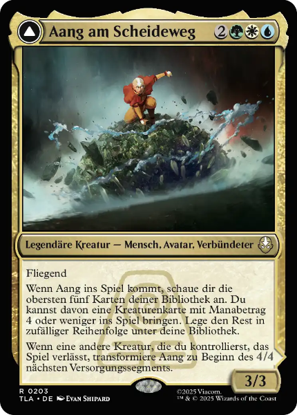 Sammelkarten MTG Agang am Scheideweg 203 