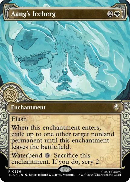 Sammelkarten MTG Aang's Iceberg TLE #336 (ENG)