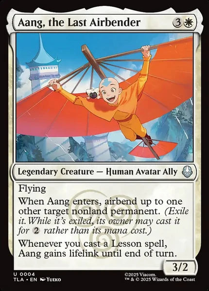 Sammelkarten MTG Aang, the Last Airbender TLA #4 (ENG)