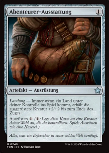 Sammelkarten MTG Abenteurer-Ausstattung FDN #249 (DEU)