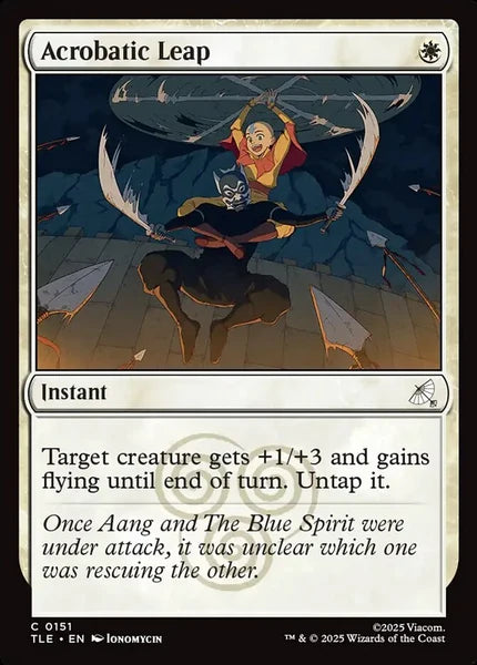 Sammelkarten MTG Acrobatic Leap TLE #151 (ENG)