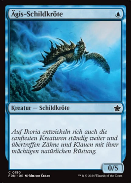 Sammelkarten MTG Ägis-Schildkröte FDN #150 (DEU)